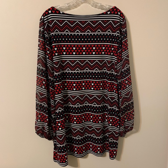 STYLE & CO. Long Sleeve Tunic Top size XL - Picture 5 of 15